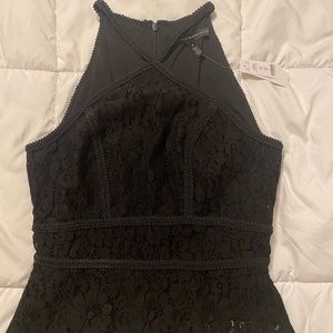 NWT White House Black Market Black Blouse